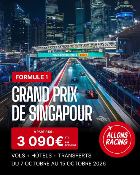Formule 1 SINGAPOUR 2026